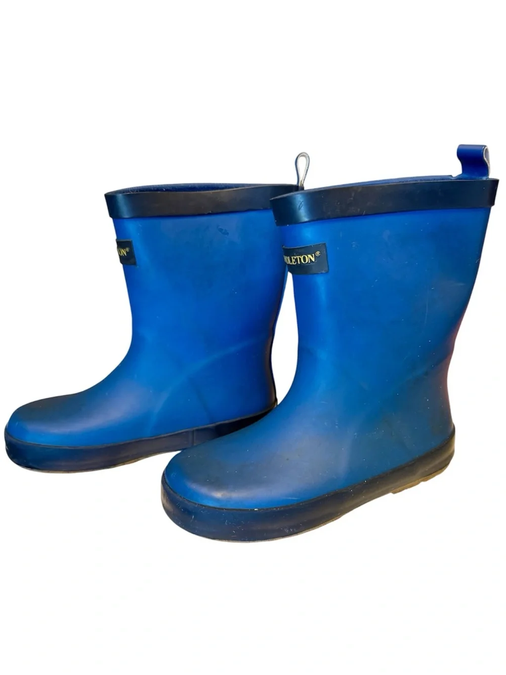 Pendleton Kids Blue Waterproof Rain Boots size 10